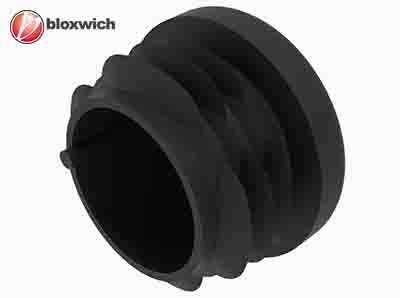BCP12997 Set of 10 Black Plastic 27mm Tube Plugs 